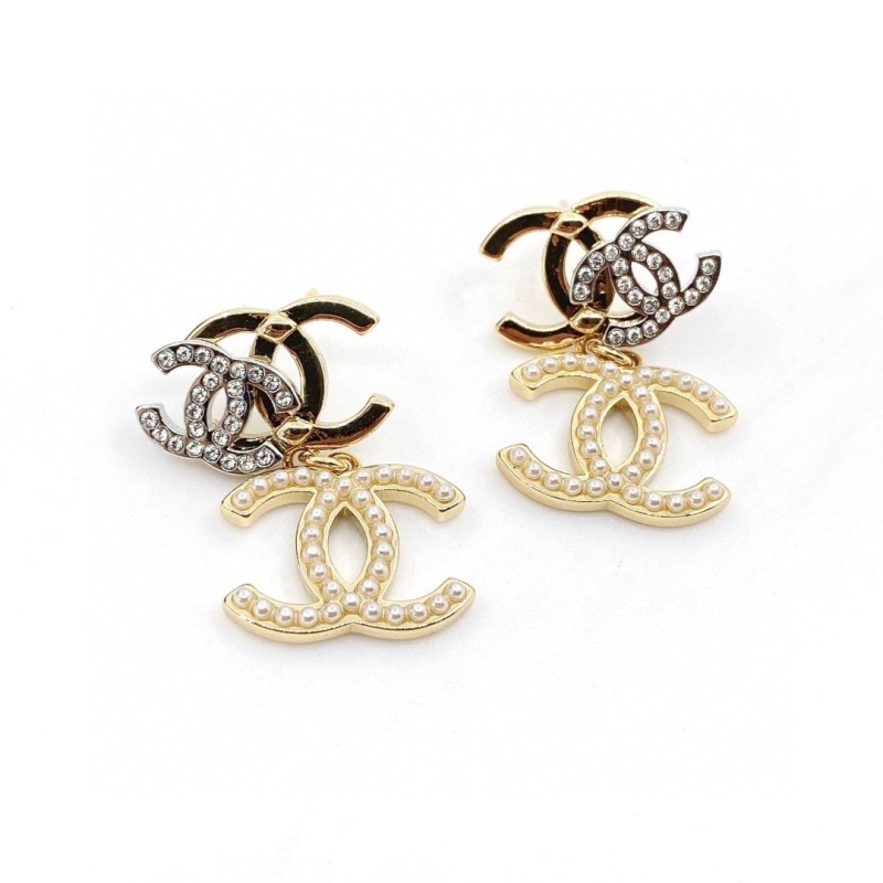 Ch*el earrings